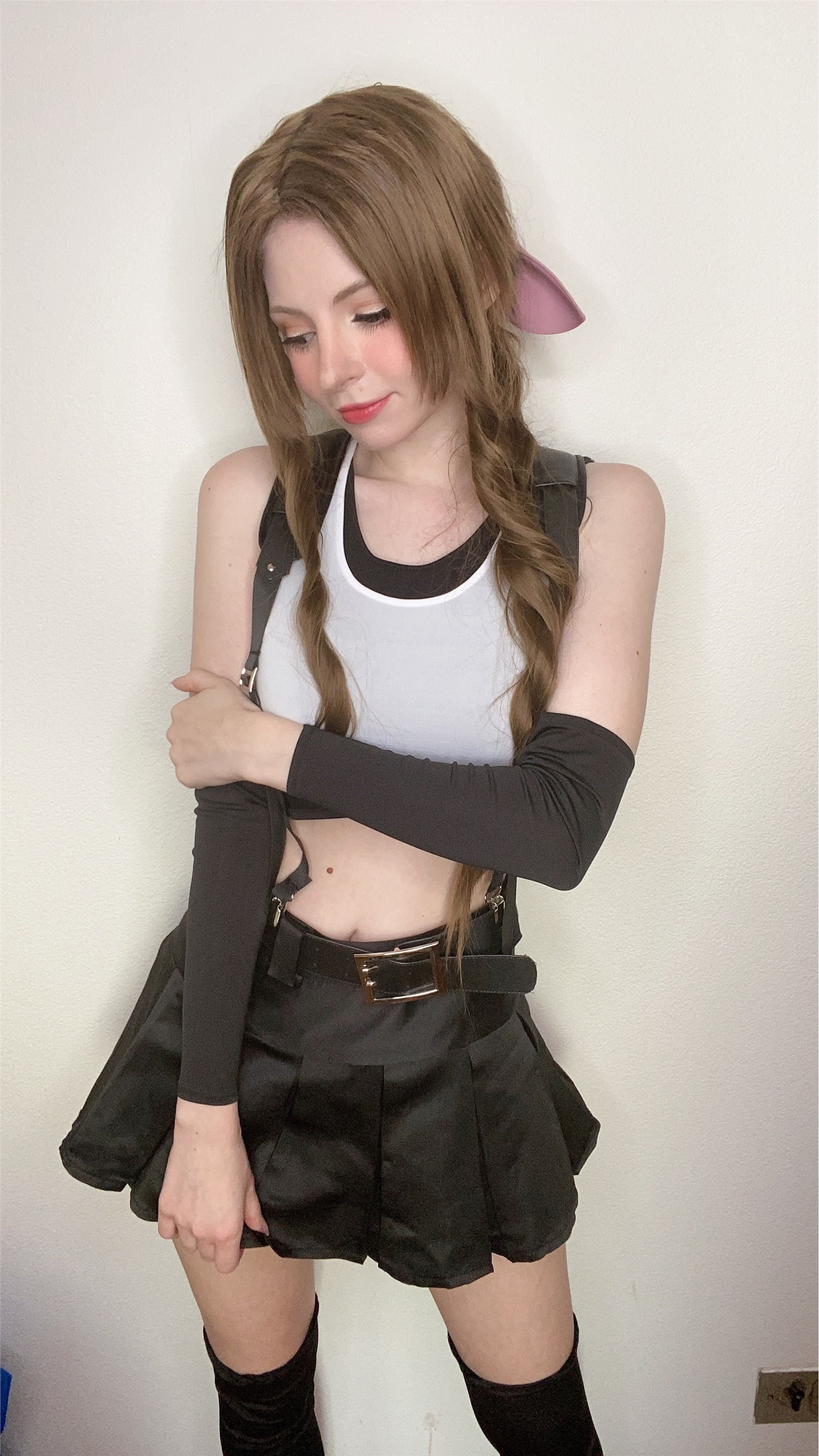 cos Peach milky - Aerith Tifa Swap(62)